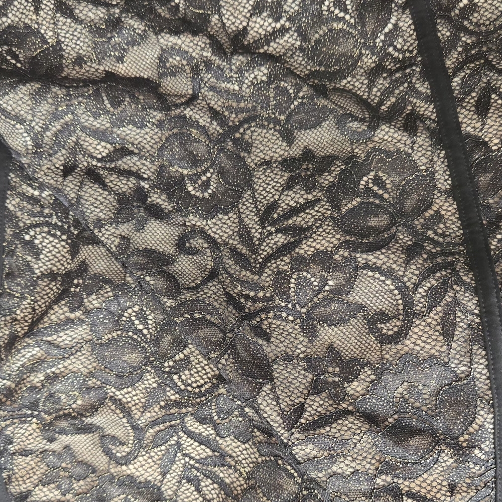 Sold Popilush Built in Shapewear Lace Midi Dress #1238 - Picture 4 of 14